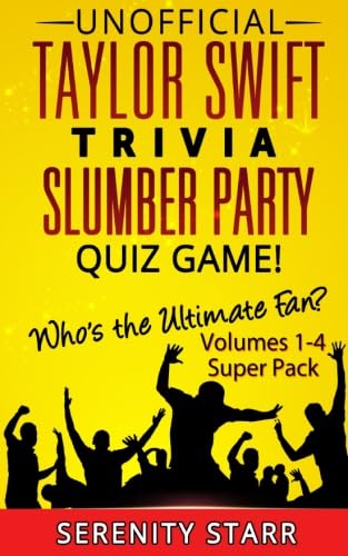 Unofficial Taylor Swift Trivia Slumber Party Quiz Game Super Pack Volumes 1-4 — used book cover