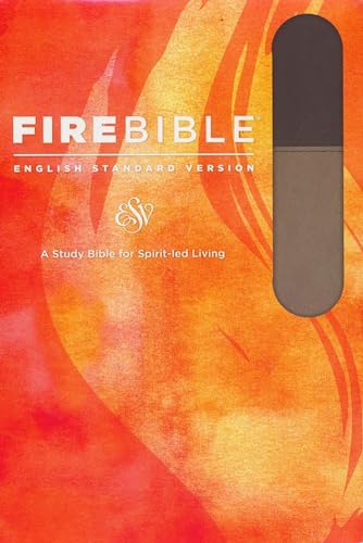 ESV Fire Bible (Flexisoft, Slate/Charcoal, Red Letter): English Standard Version