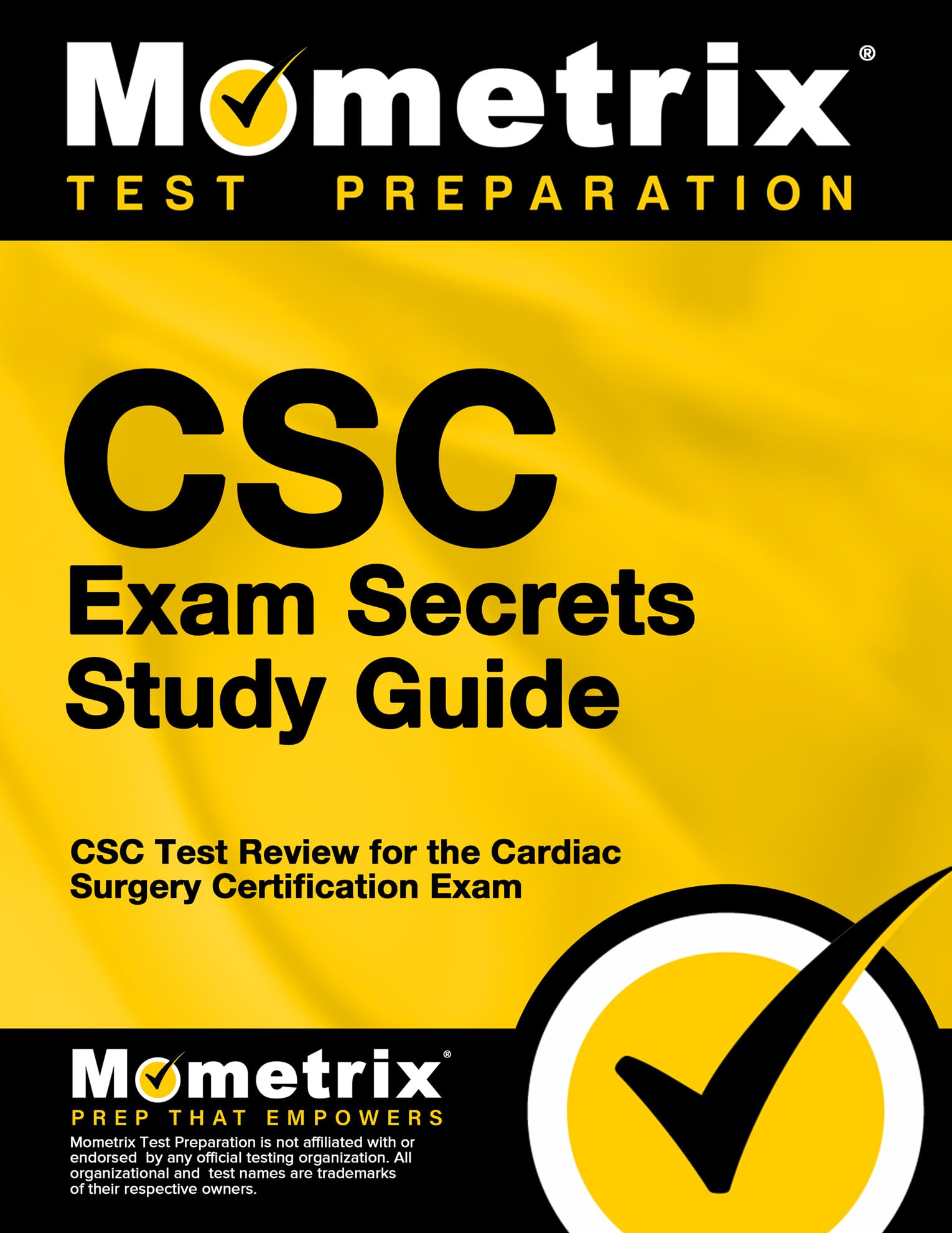 CSC Exam Secrets Study Guide — used book cover