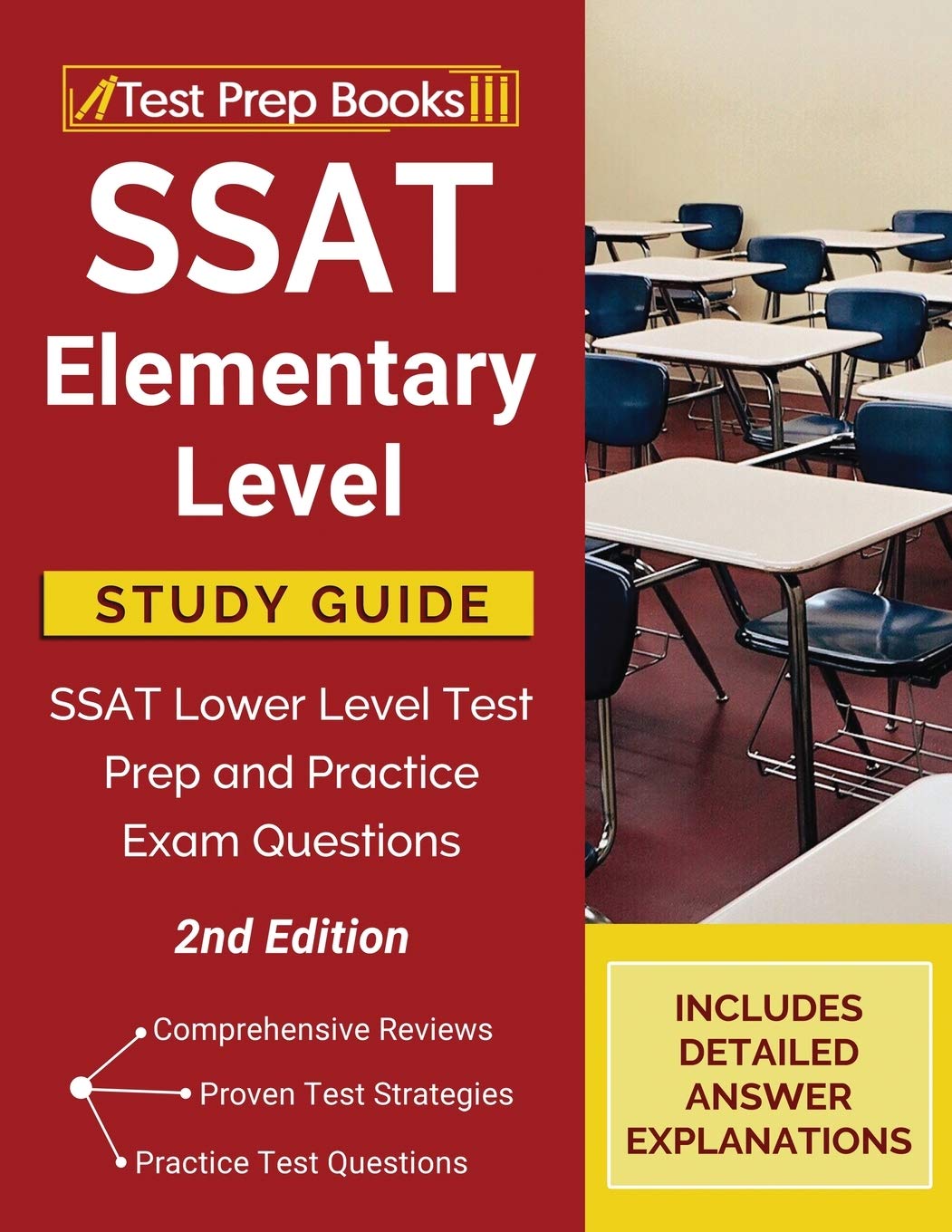 SSAT Elementary Level Study Guide — used book cover