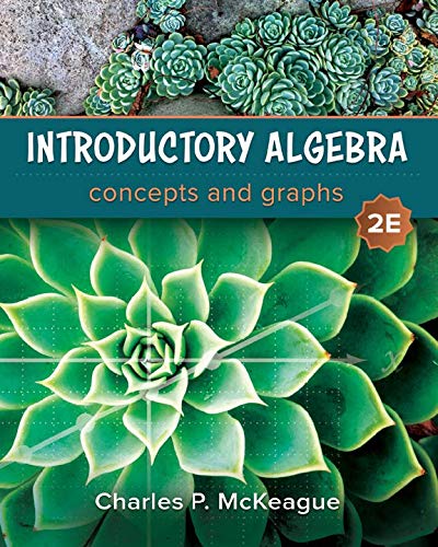 Introductory Algebra: Concepts &amp; Graphs, 2E, with online access — used book cover