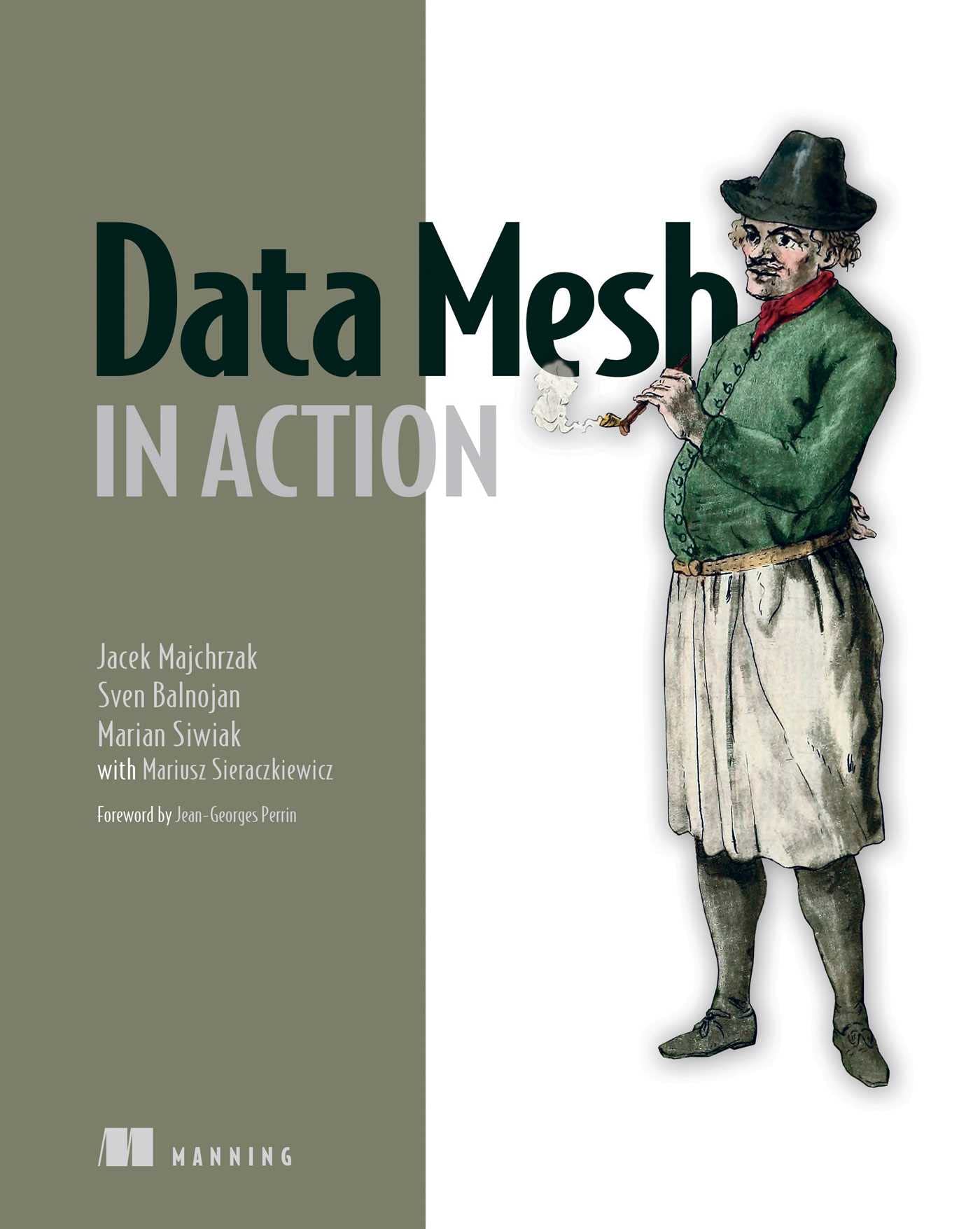 Data Mesh in Action — used book cover