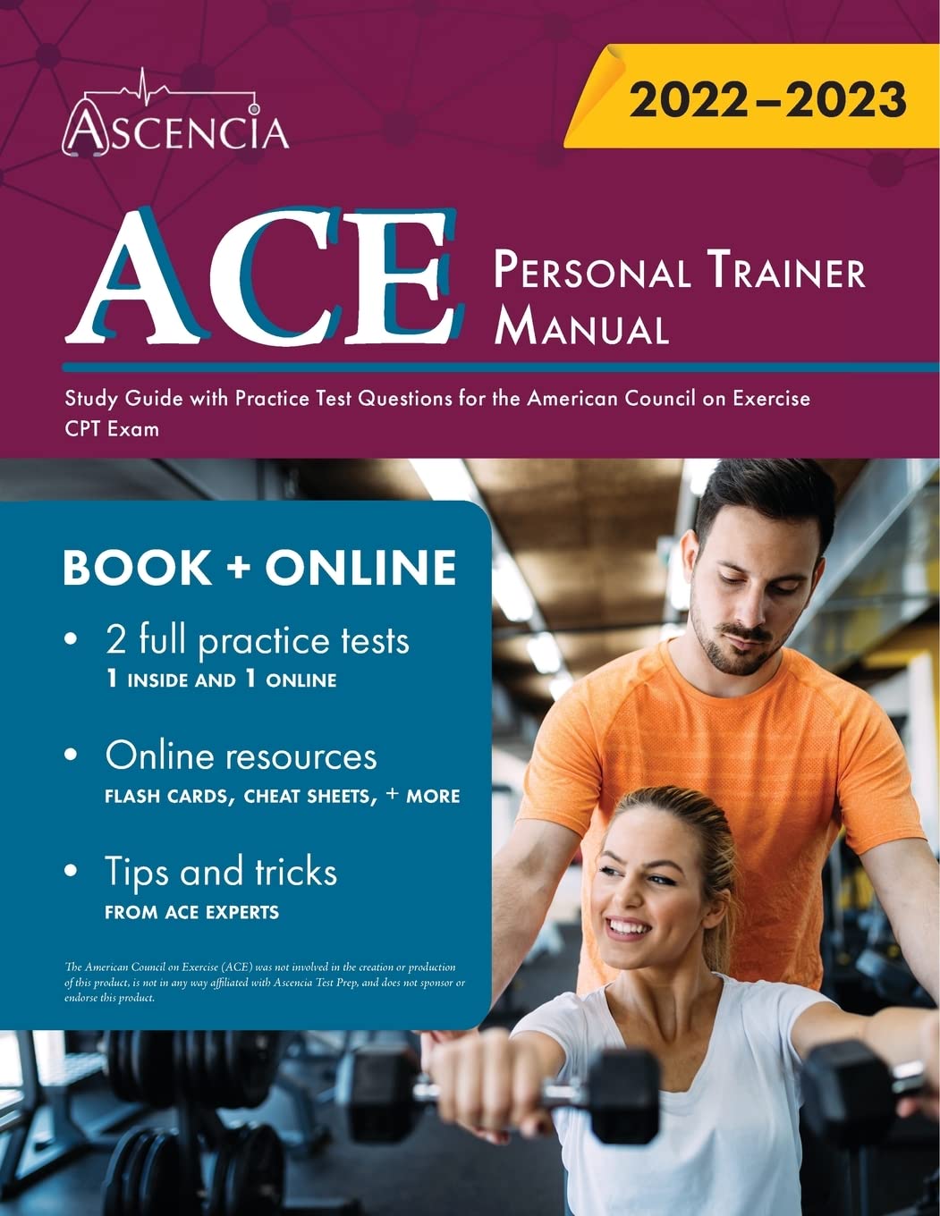 ACE Personal Trainer Manual — used book cover