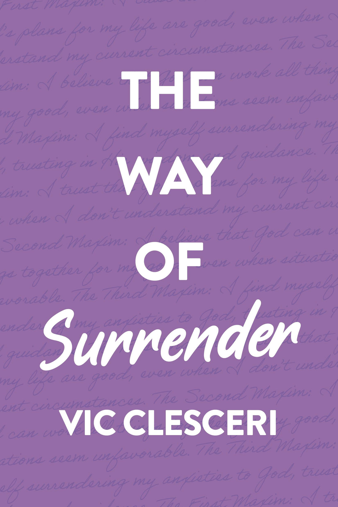 The Way of Surrender