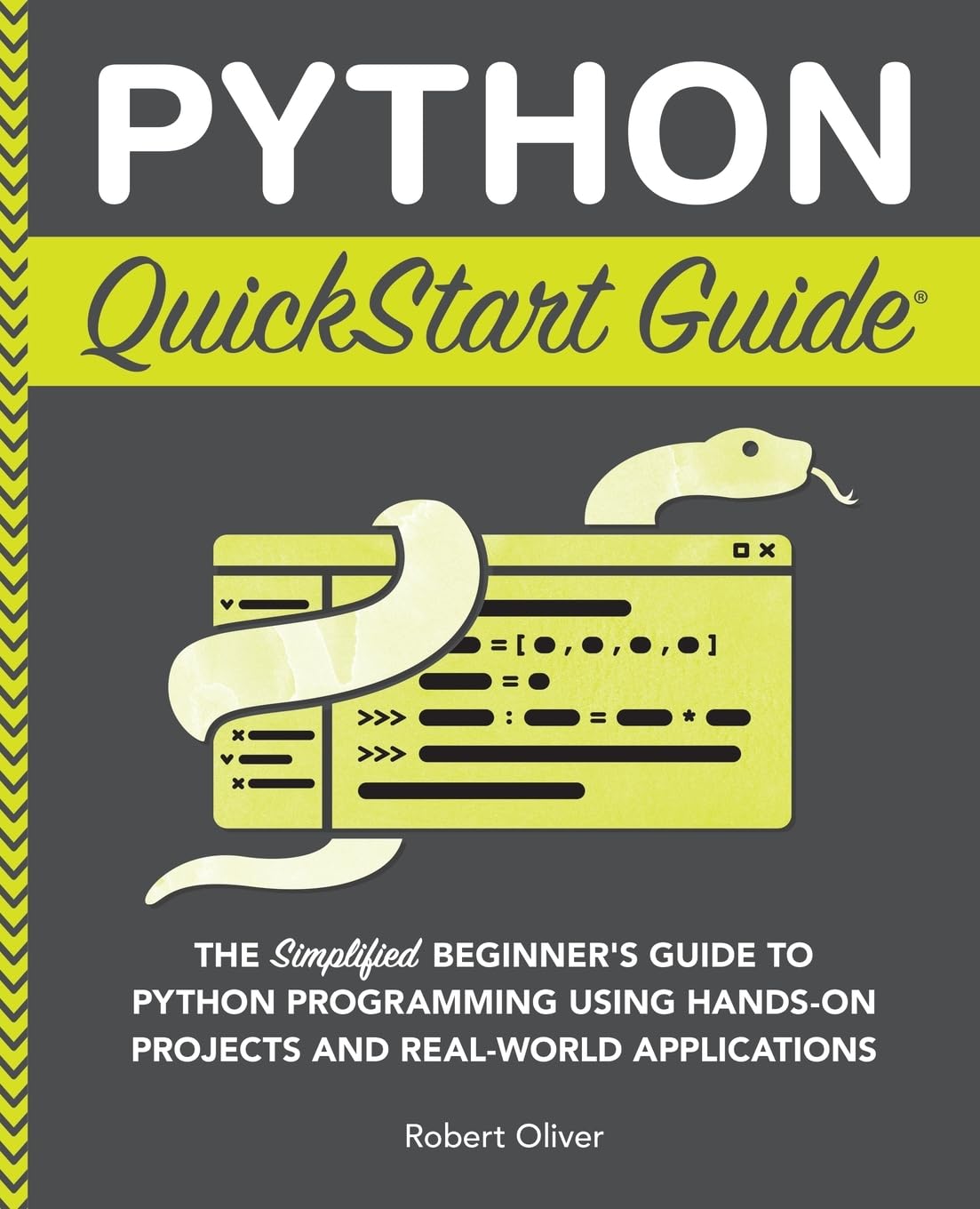 Python QuickStart Guide — used book cover