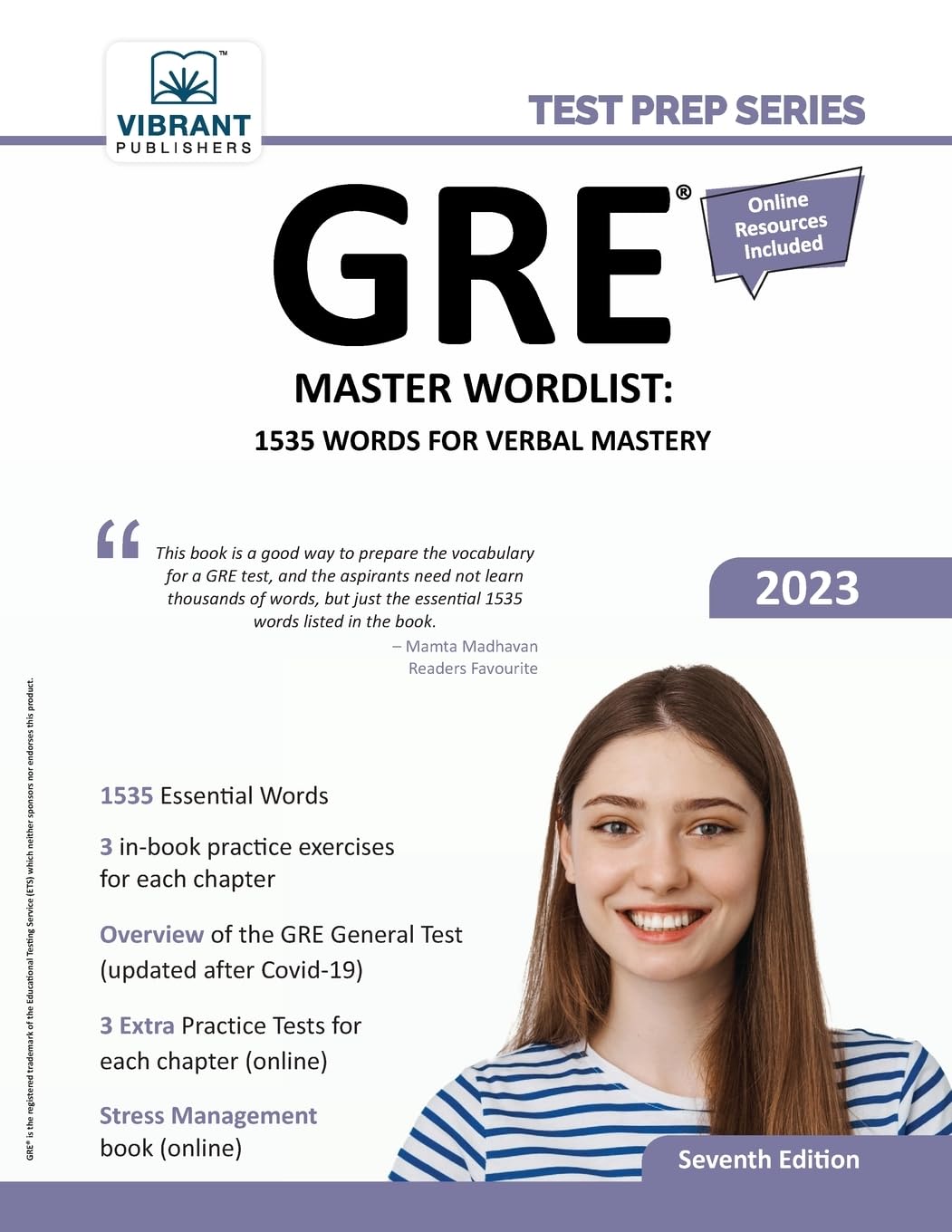 GRE Master Wordlist — used book cover