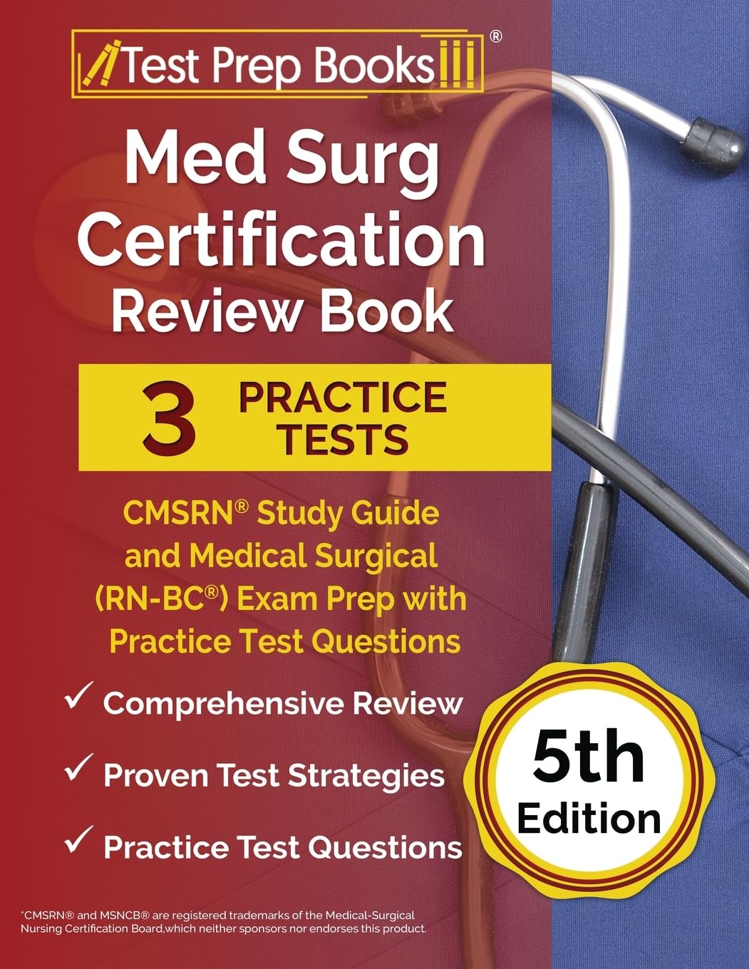 Med Surg Certification Review Book — used book cover
