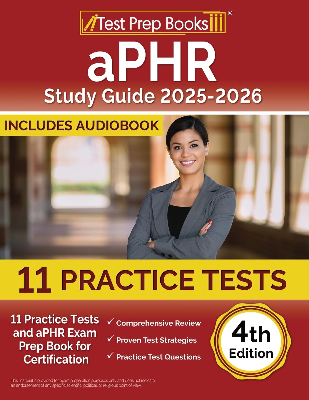 aPHR Study Guide: Practice Tests and aPHR Exam Prep Book for Certification [4th Edition]