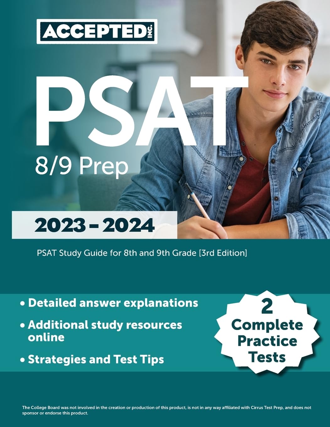 PSAT 8/9 Prep 2023-2024 — used book cover