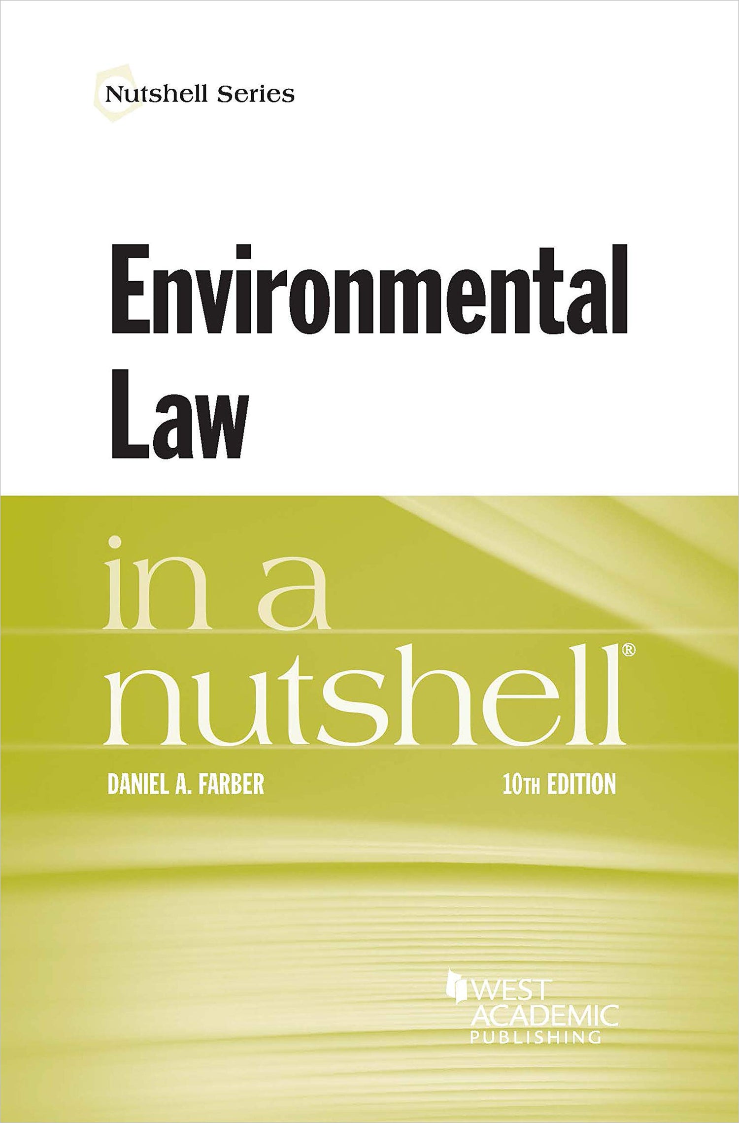 Environmental Law in a Nutshell — used book cover