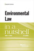 Environmental Law in a Nutshell — used book cover