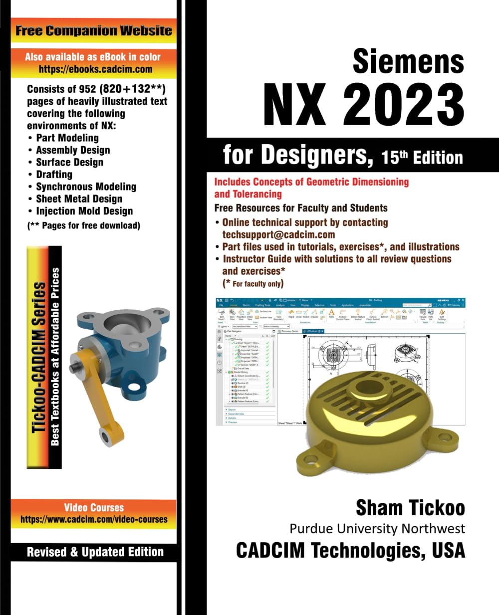Siemens NX 2023 for Designers, 15th Edition