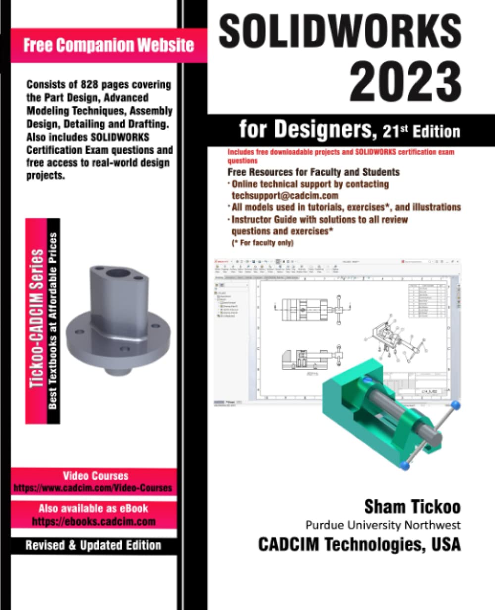 SOLIDWORKS 2023 for Designers, 21st Edition — used book cover