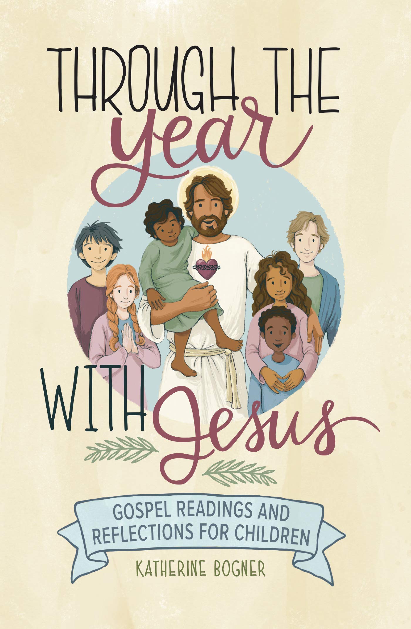 Through the Year with Jesus — used book cover