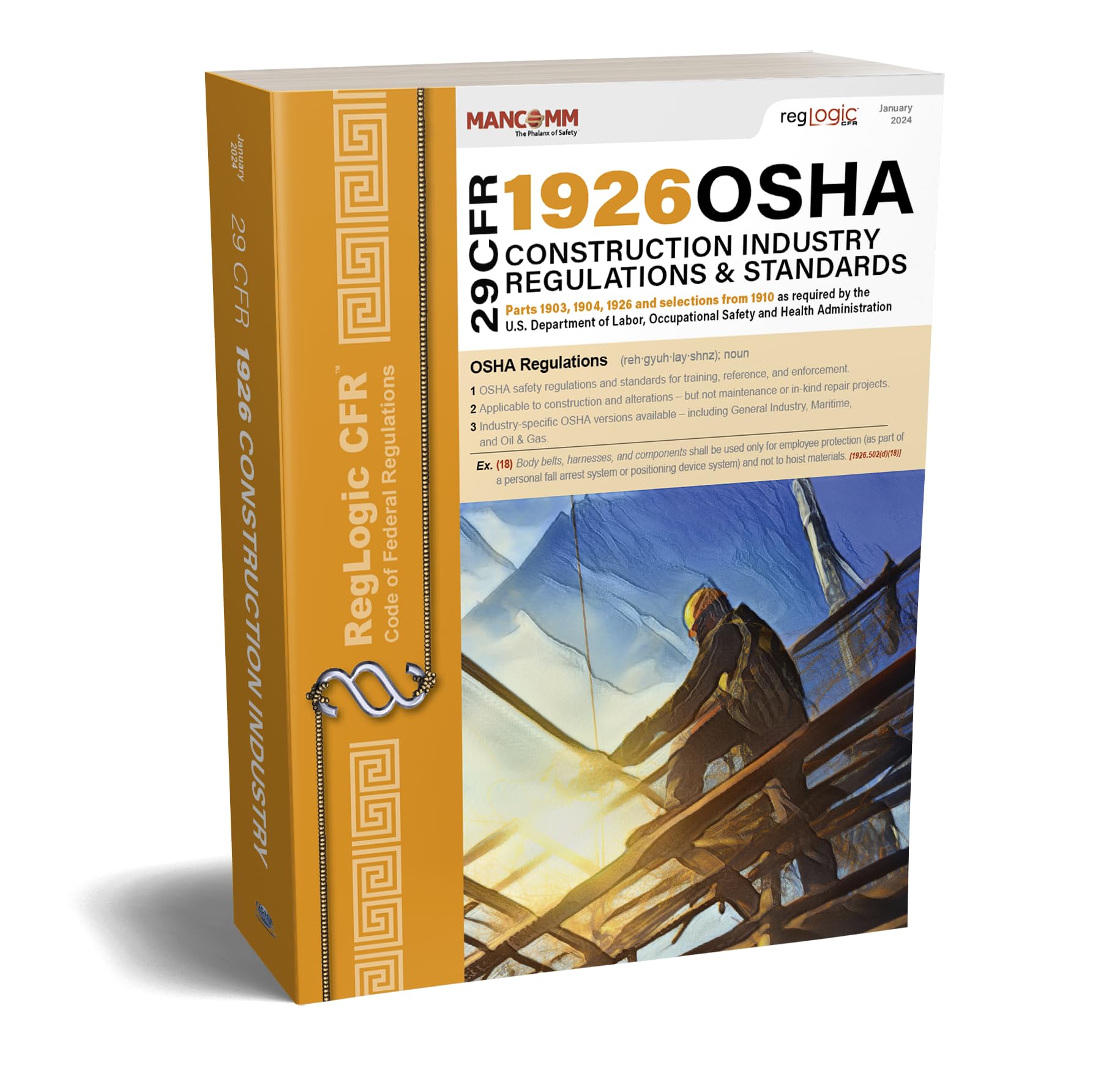 29 CFR 1926 OSHA Construction Industry Regulations &amp; Standards - January 2024