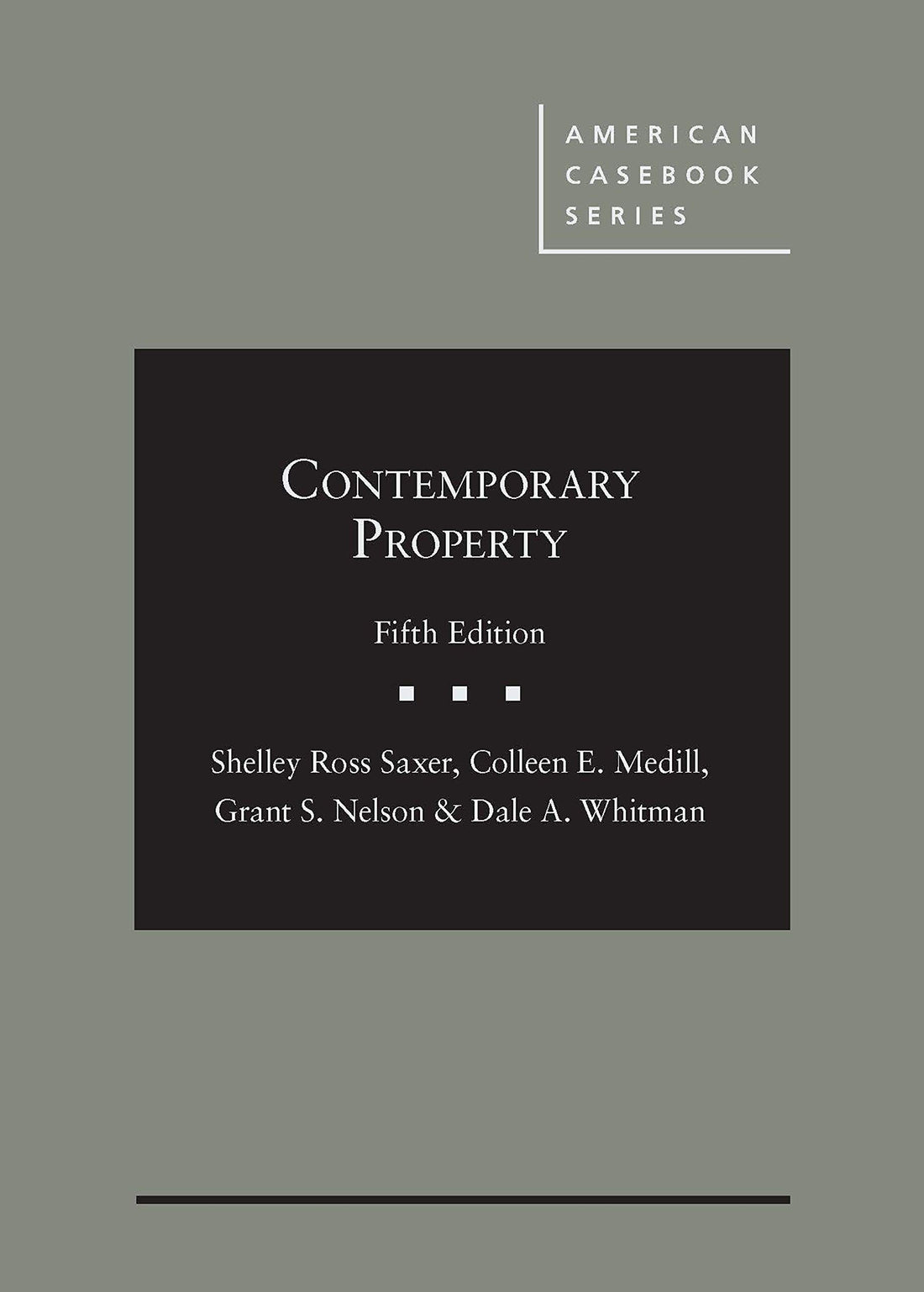 Contemporary Property — used book cover