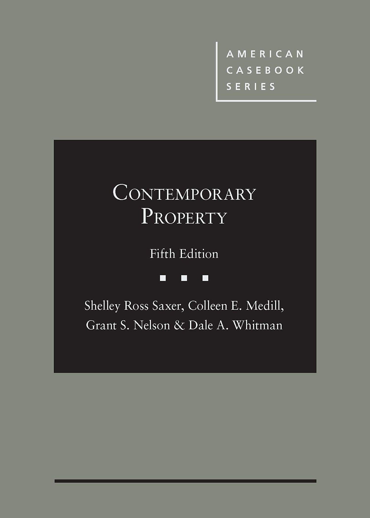 Contemporary Property — used book cover