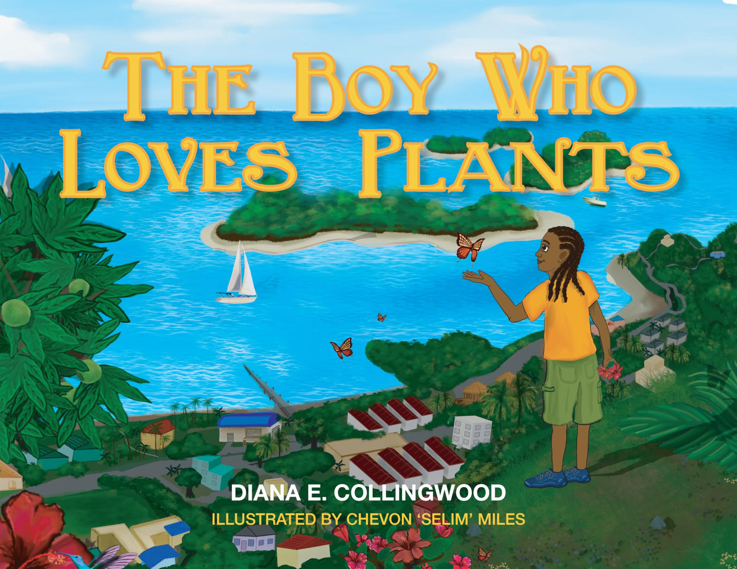 The Boy Who Loves Plants — used book cover