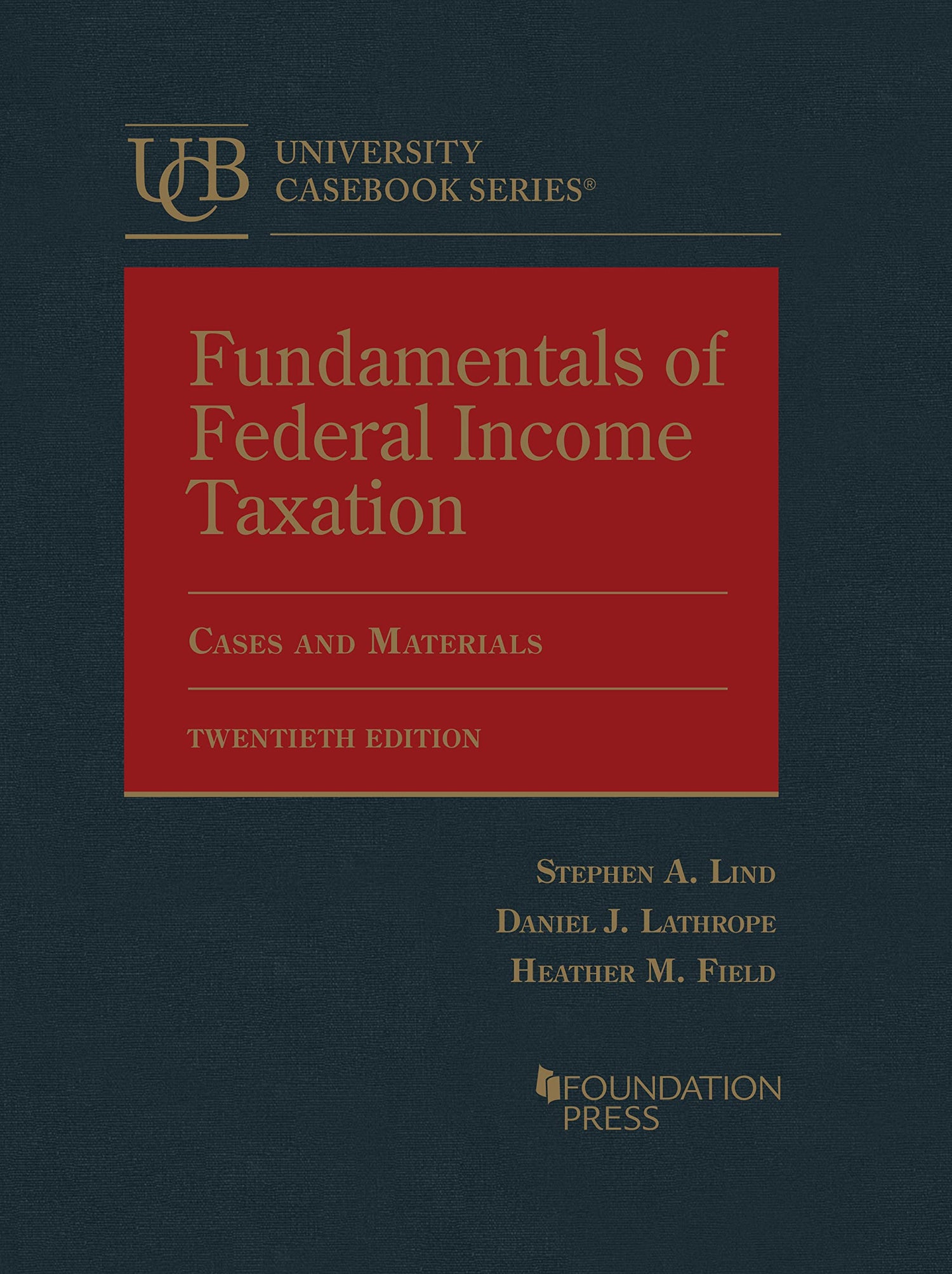 Fundamentals of Federal Income Taxation — used book cover