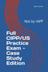 Full CIPP/US Practice Exam - Case Study Edition — used book cover