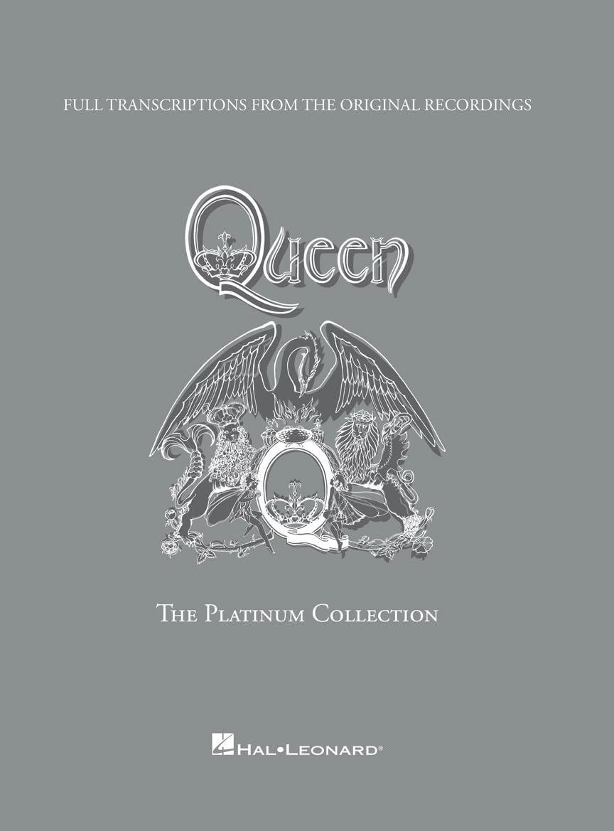 Queen - The Platinum Collection Complete Scores |Full Band Sheet Music for Piano Guitar Bass Drums and Vocals | Collectors Edition Transcribed Songbook for Musicians and Fans | 47 Classic Queen Songs