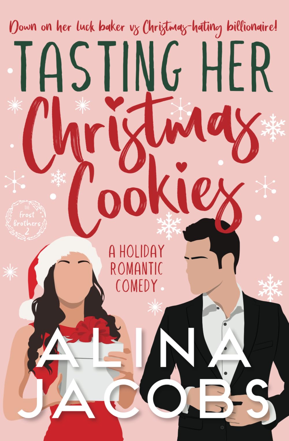 Tasting Her Christmas Cookies — used book cover