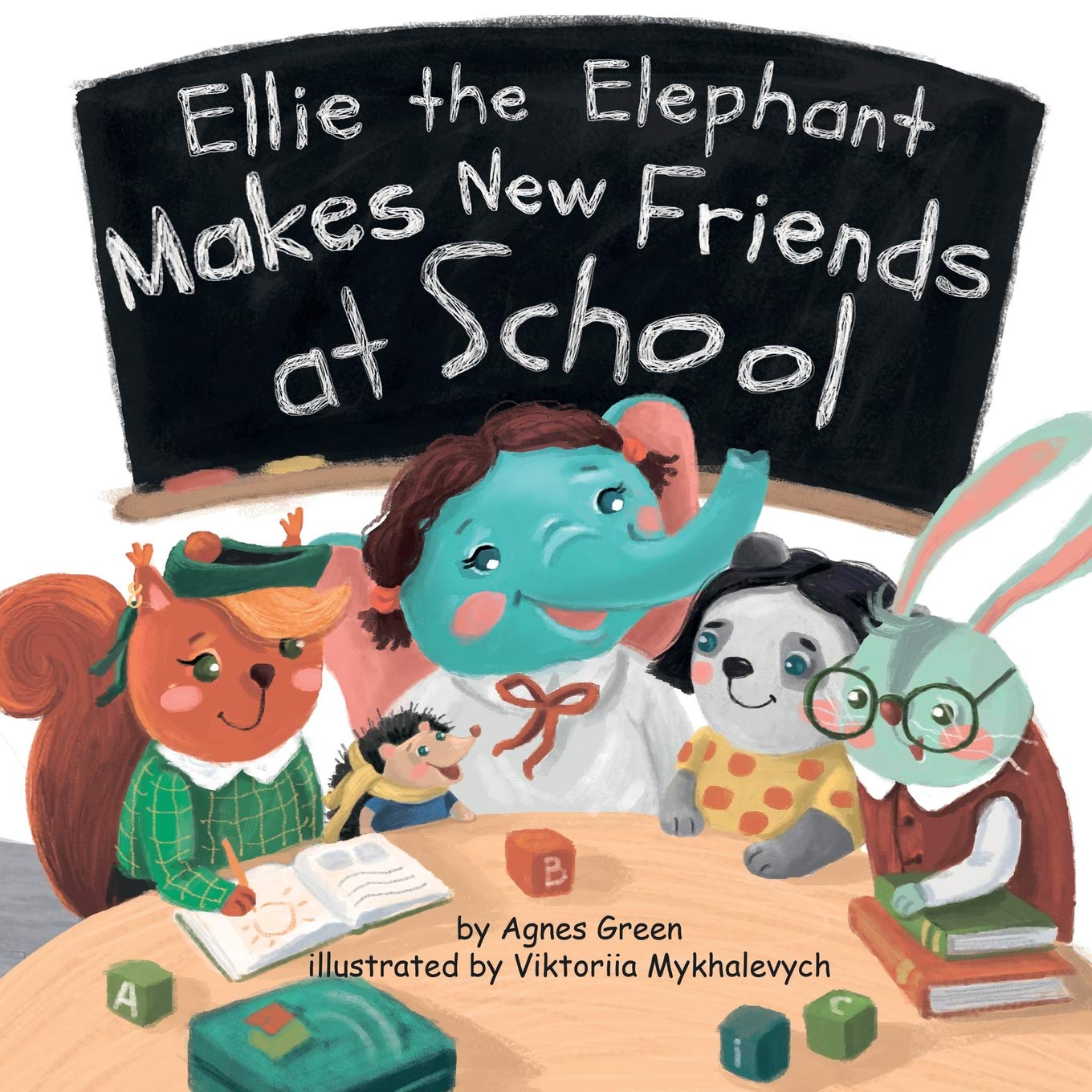 Ellie the Elephant Makes New Friends at School — used book cover
