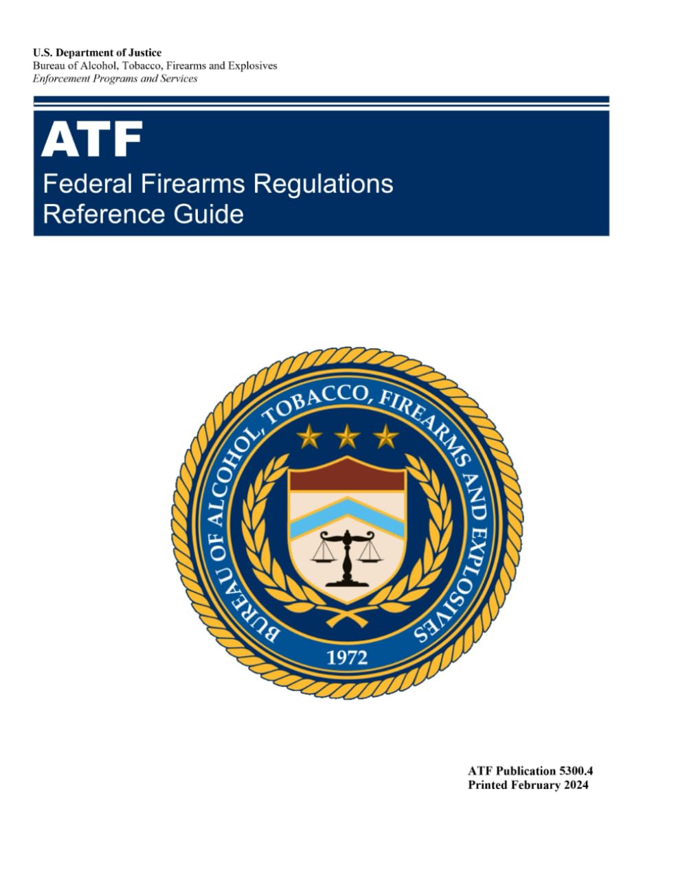 Federal Firearms Regulations Reference Guide — used book cover