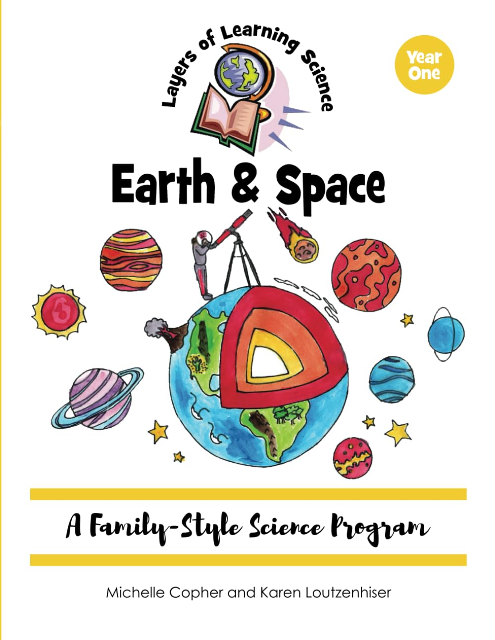Earth &amp; Space — used book cover