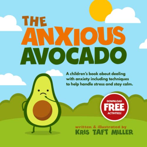 The Anxious Avocado — used book cover
