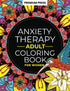 Adult Anxiety Therapy Coloring Book For Women — used book cover