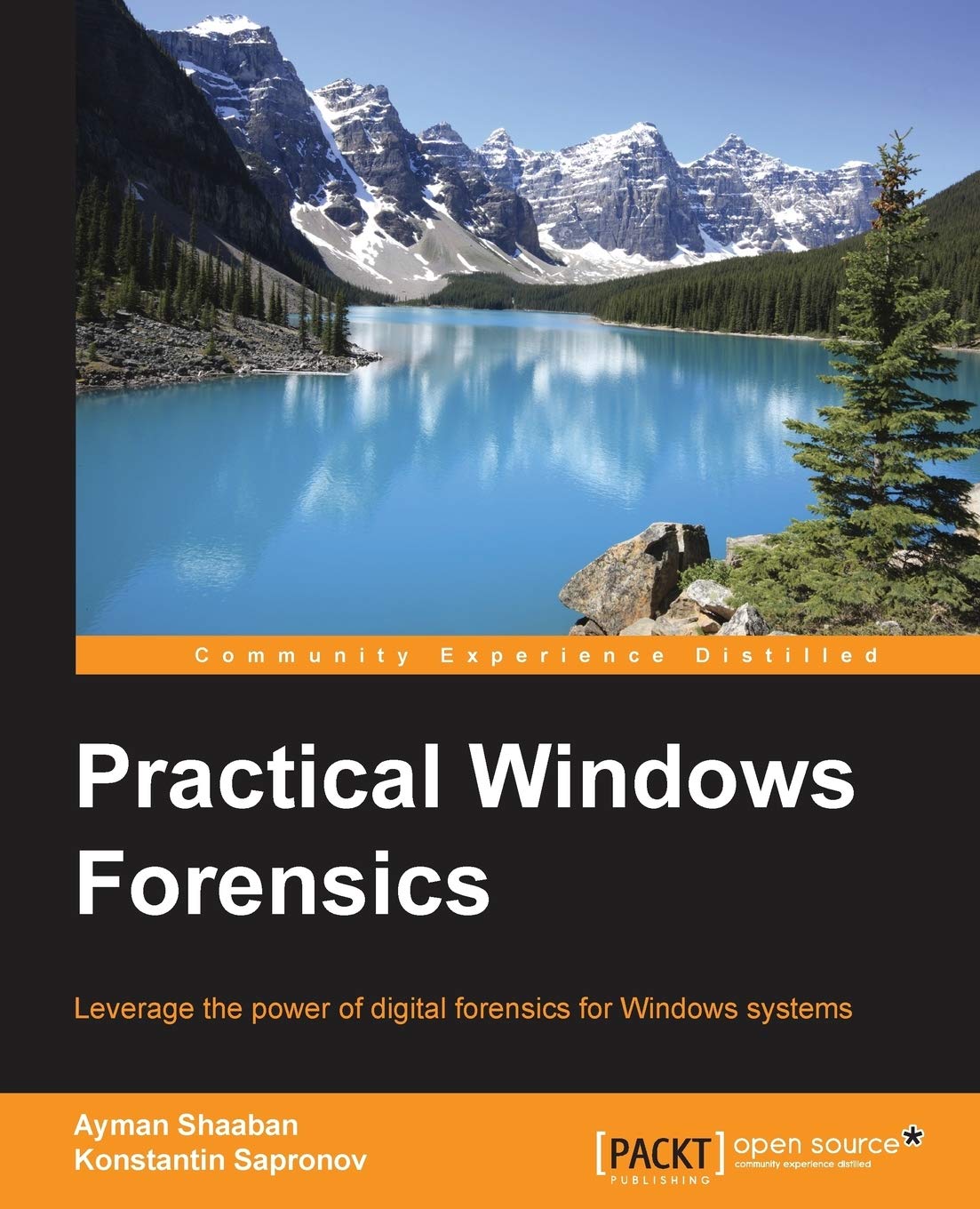 Practical Windows Forensics — used book cover