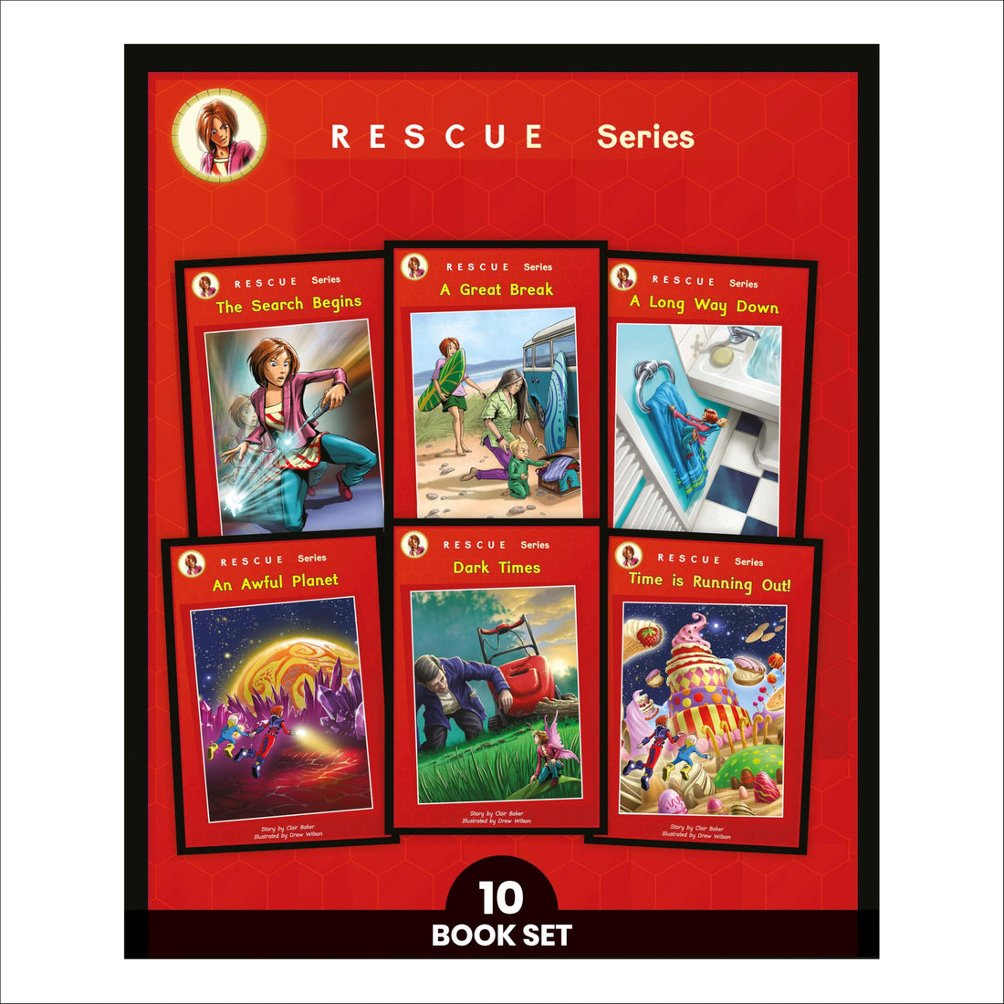 Phonic Books Rescue: Decodable Books for Older Readers (Alternative Vowel Spellings) (Phonic Books Catch-Up Decodable Readers)