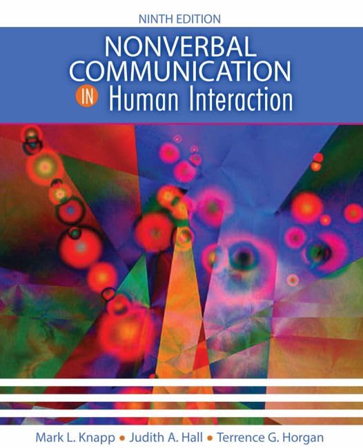 Nonverbal Communication in Human Interaction