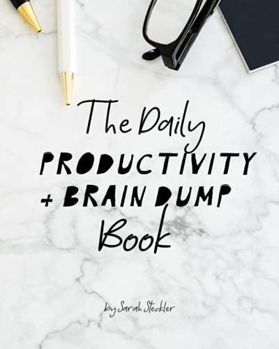 The Daily Productivity &amp; Brain Dump Book — used book cover