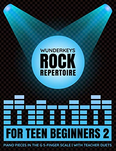 WunderKeys Rock Repertoire For Teen Beginners 2 — used book cover