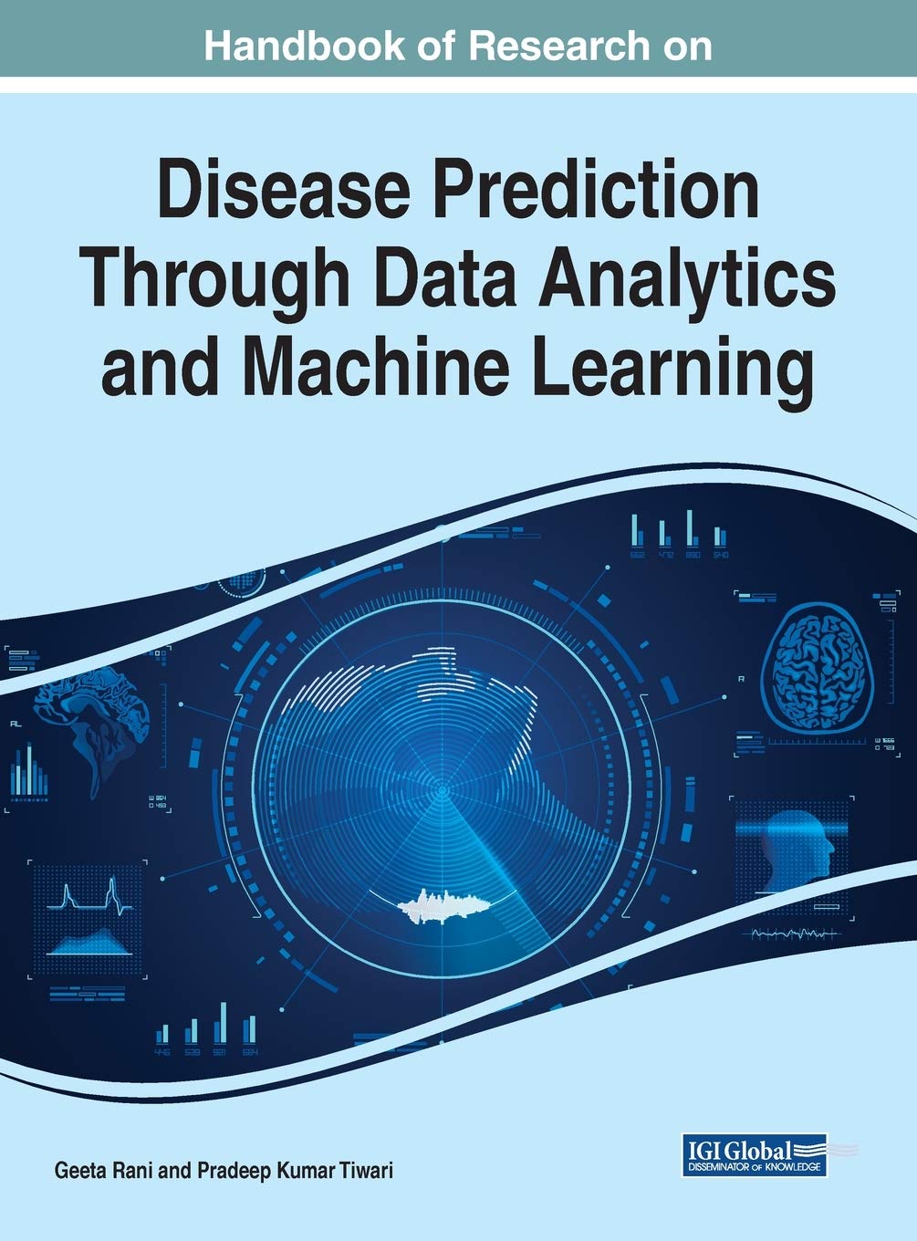 Handbook of Research on Disease Prediction Through Data Analytics and Machine Learning — used book cover