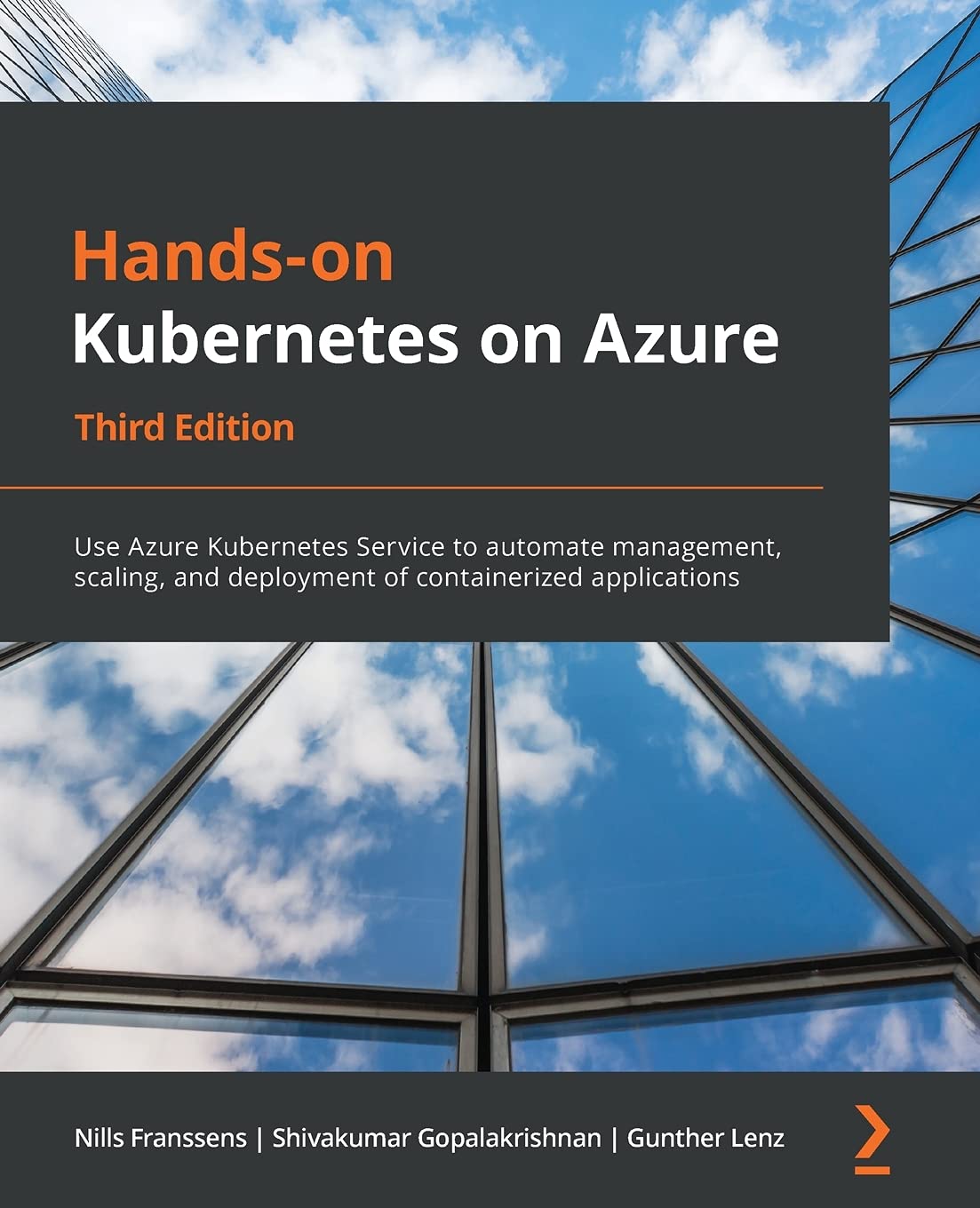 Hands-on Kubernetes on Azure — used book cover