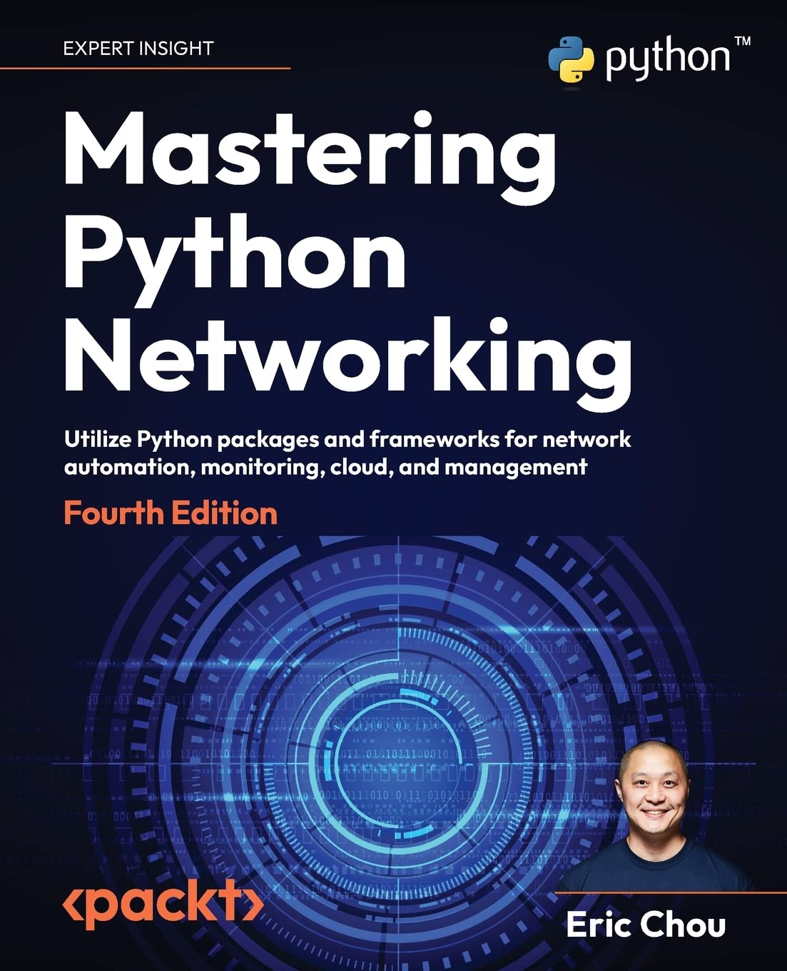 Mastering Python Networking — used book cover