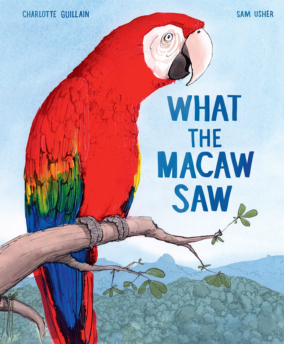 What the Macaw Saw — used book cover