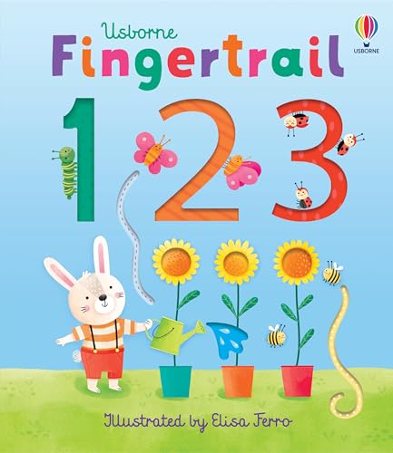 Fingertrail 123: A Kindergarten Readiness Book For Kids — used book cover