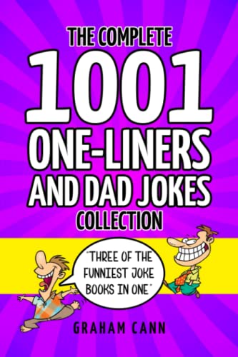 The Complete 1001 One-Liners and Dad Jokes Collection — used book cover