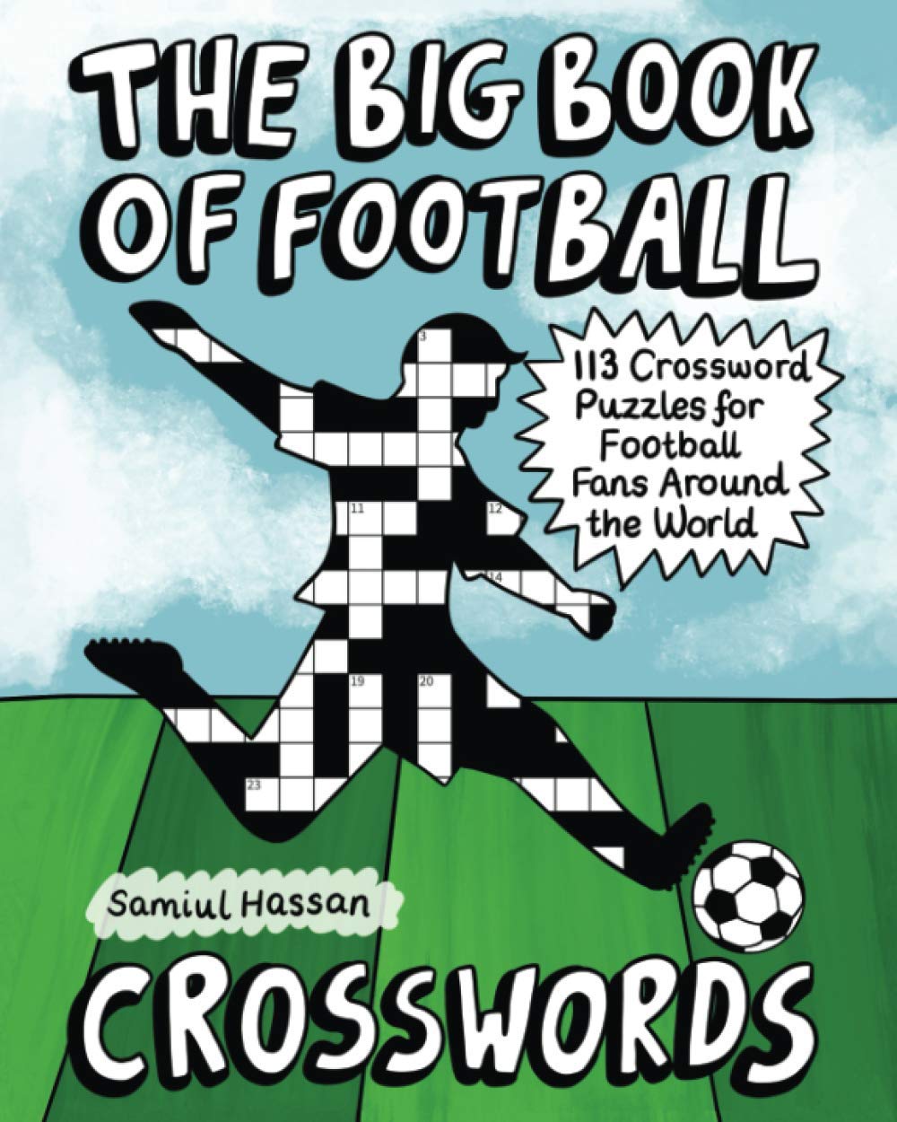 The Big Book of Football Crosswords — used book cover
