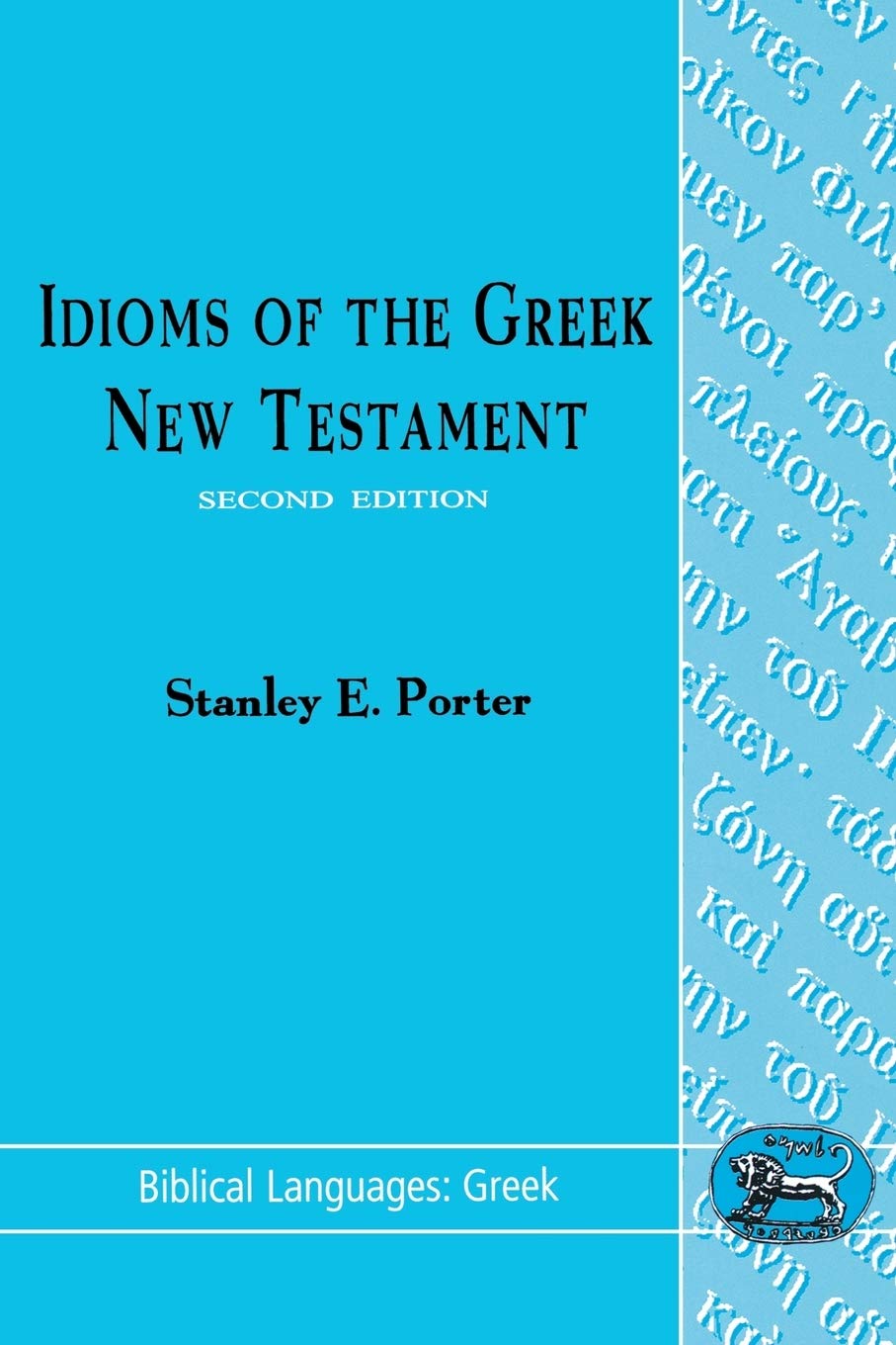 Idioms of the Greek New Testament (Biblical Languages — used book cover