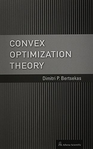 Convex Optimization Theory — used book cover