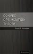 Convex Optimization Theory — used book cover