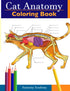 Cat Anatomy Coloring Book — used book cover