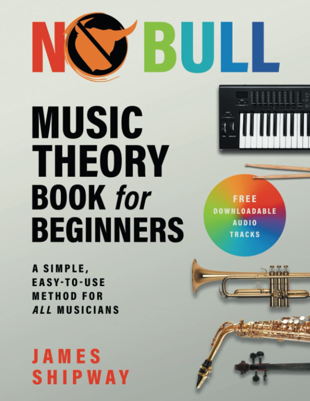 Music Theory Book for Beginners — used book cover