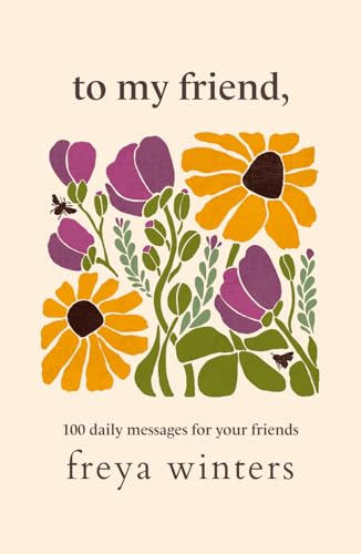 To My Friend, — used book cover