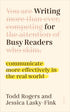 Writing for Busy Readers — used book cover